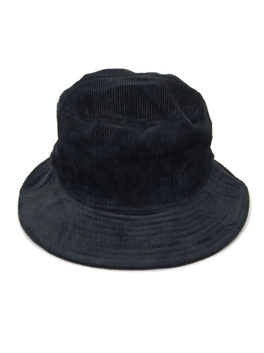 SVKA5025［サルベージパブリックコレパ］Uka コーデュロイバケット HAT / BLACK