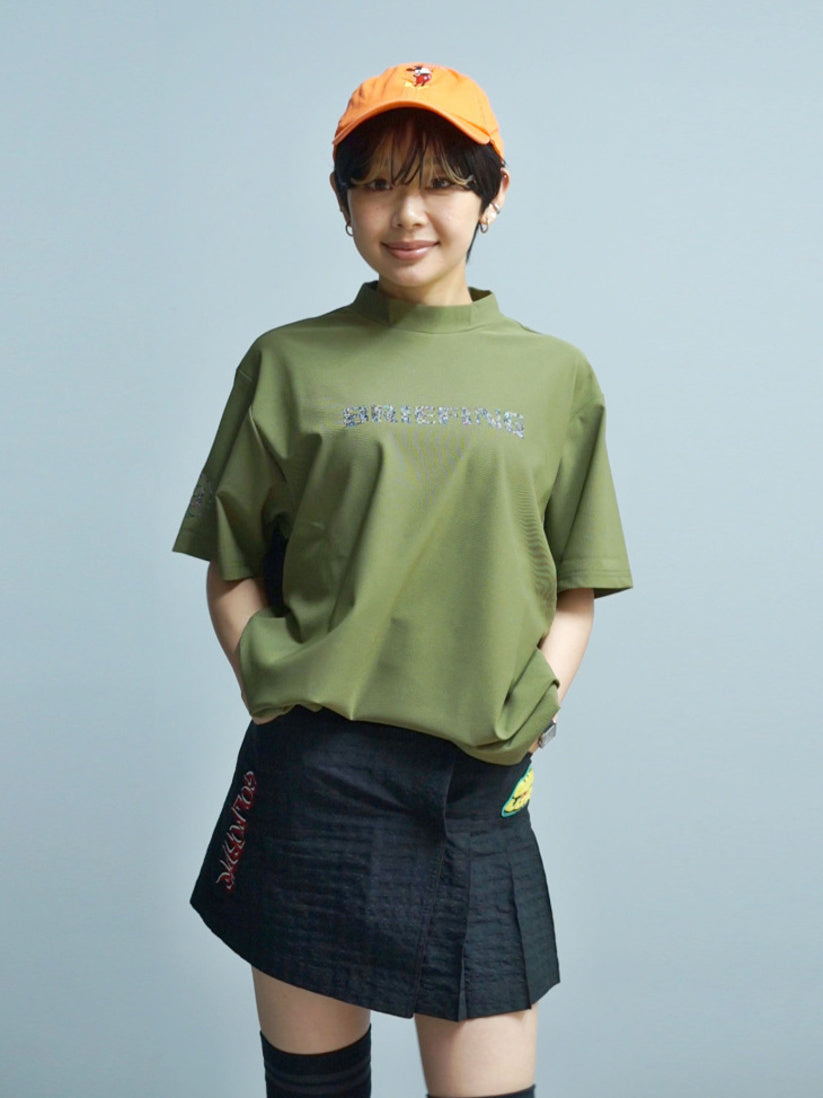 BRIEFING GOLF | MEN'S EARTH HIGHNECK （リラックスフィット）/ OLIVE