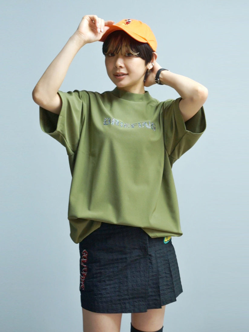 BRIEFING GOLF | MEN'S EARTH HIGHNECK （リラックスフィット）/ OLIVE