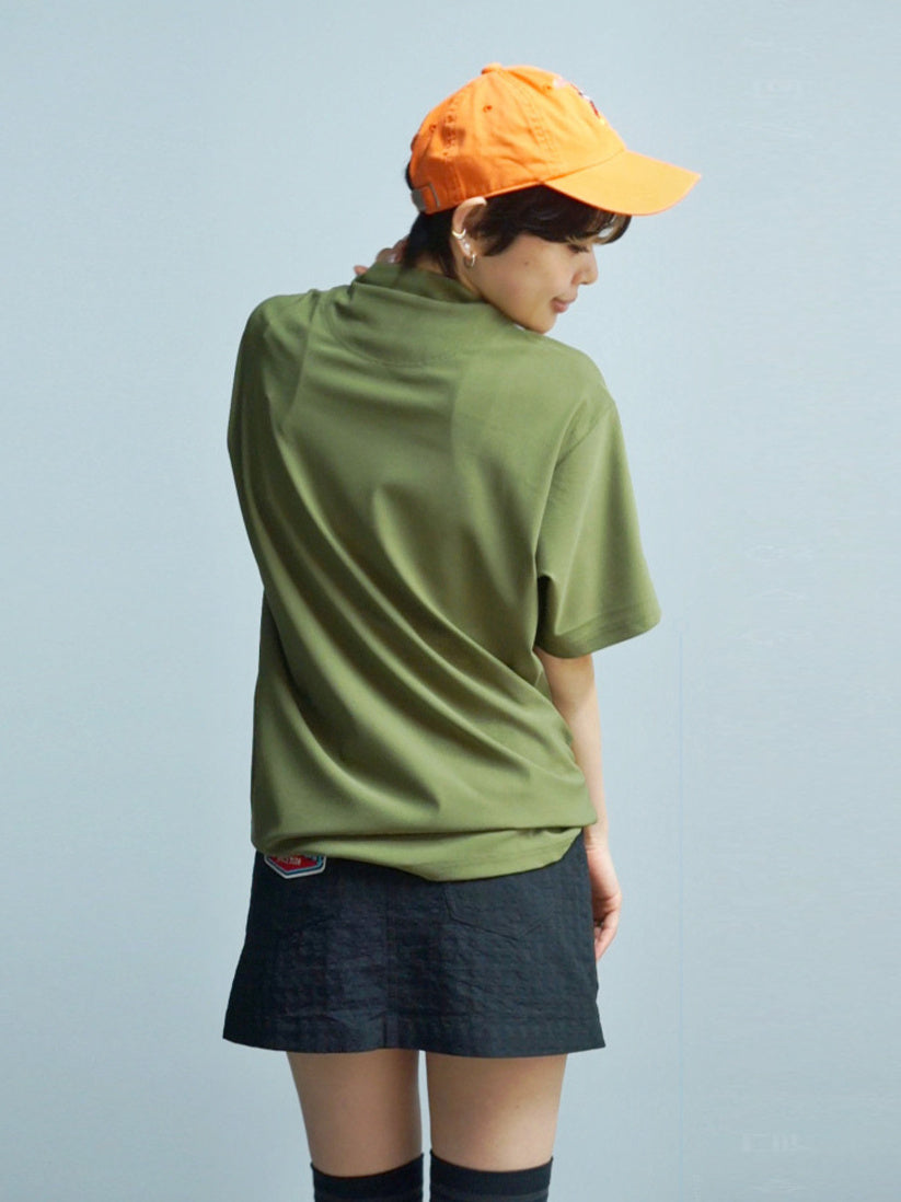 BRIEFING GOLF | MEN'S EARTH HIGHNECK （リラックスフィット）/ OLIVE