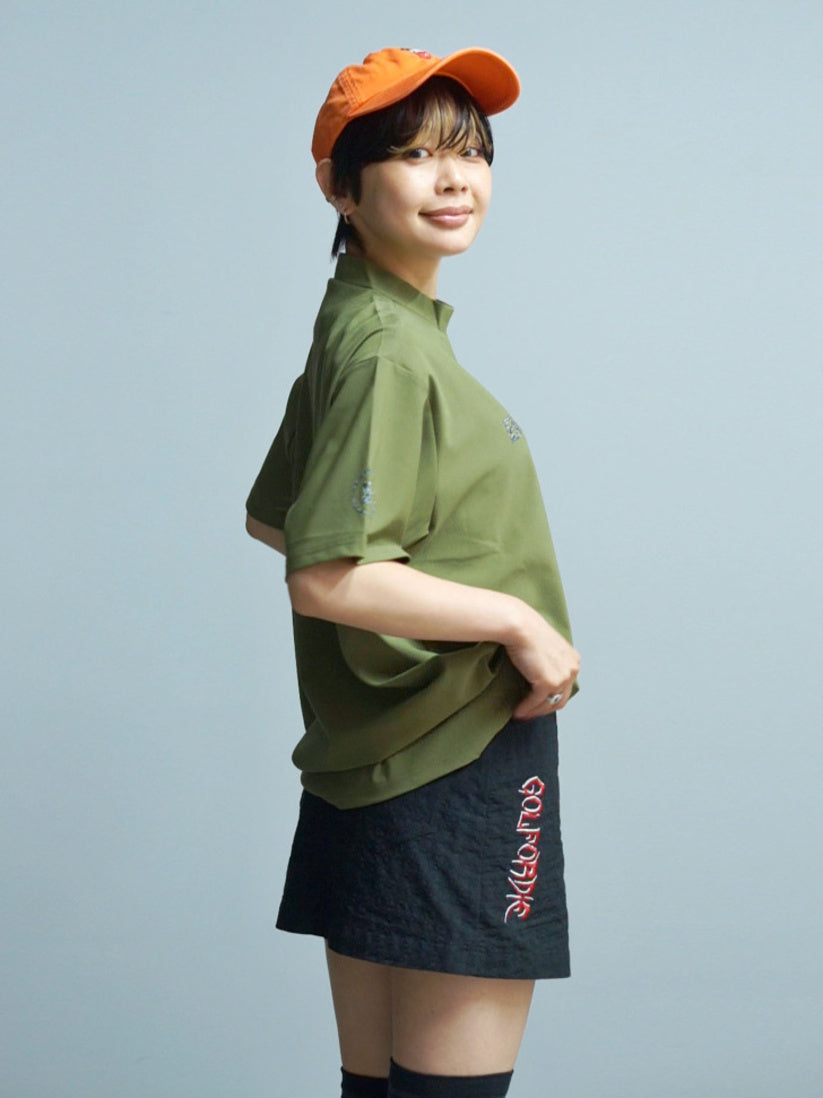 BRIEFING GOLF | MEN'S EARTH HIGHNECK （リラックスフィット）/ OLIVE