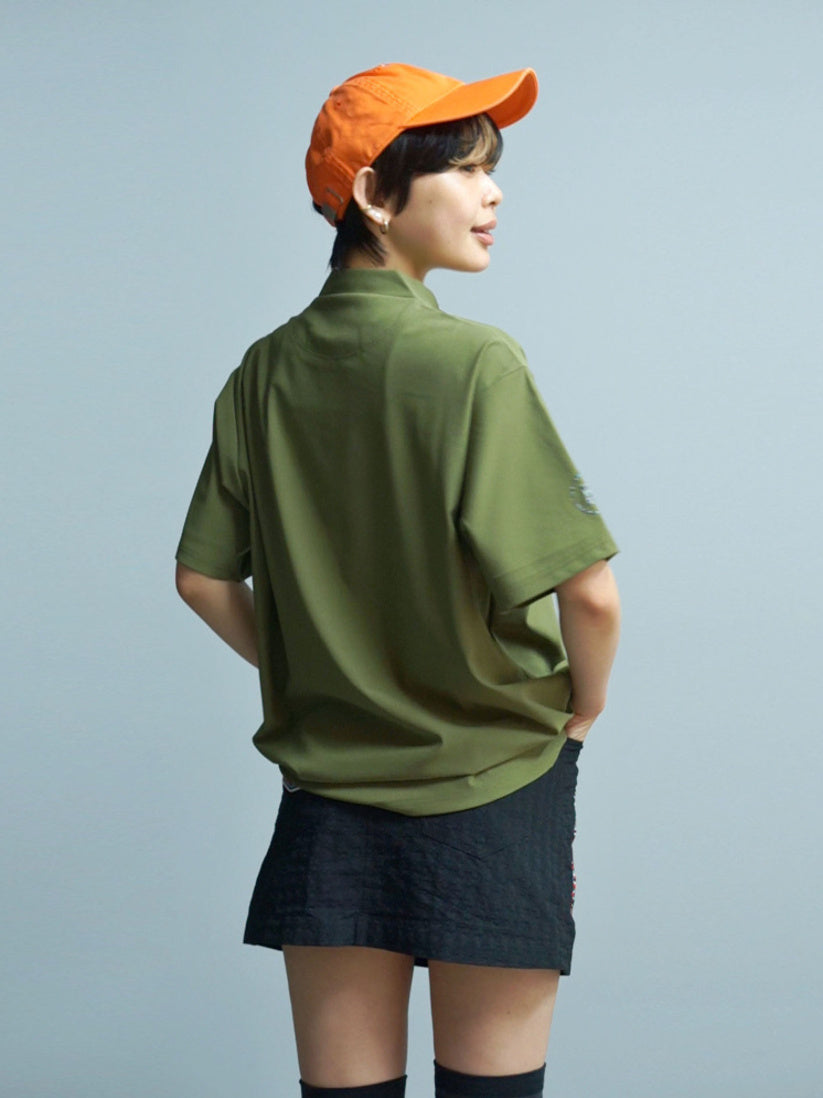 BRIEFING GOLF | MEN'S EARTH HIGHNECK （リラックスフィット）/ BLACK