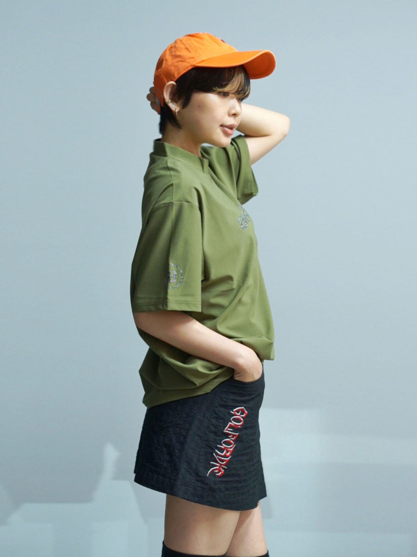 BRIEFING GOLF | MEN'S EARTH HIGHNECK （リラックスフィット）/ OLIVE