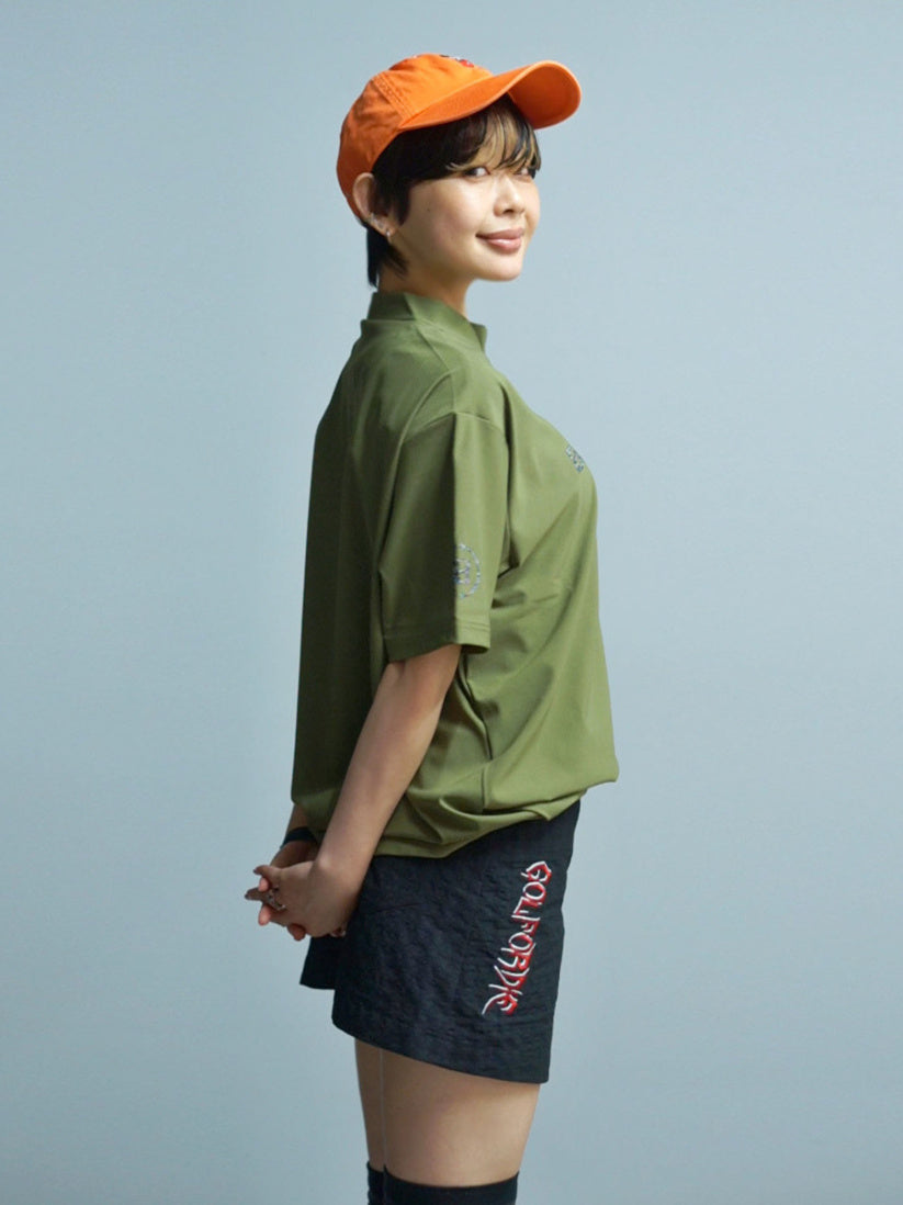 BRIEFING GOLF | MEN'S EARTH HIGHNECK （リラックスフィット）/ OLIVE