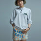 ［サルベージパブリックコレパ］マロオモックネック L/S  / Ice Grey