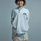 ［サルベージパブリックコレパ］マロオモックネック L/S  / Ice Grey