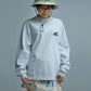 ［サルベージパブリックコレパ］マロオモックネック L/S  / Ice Grey