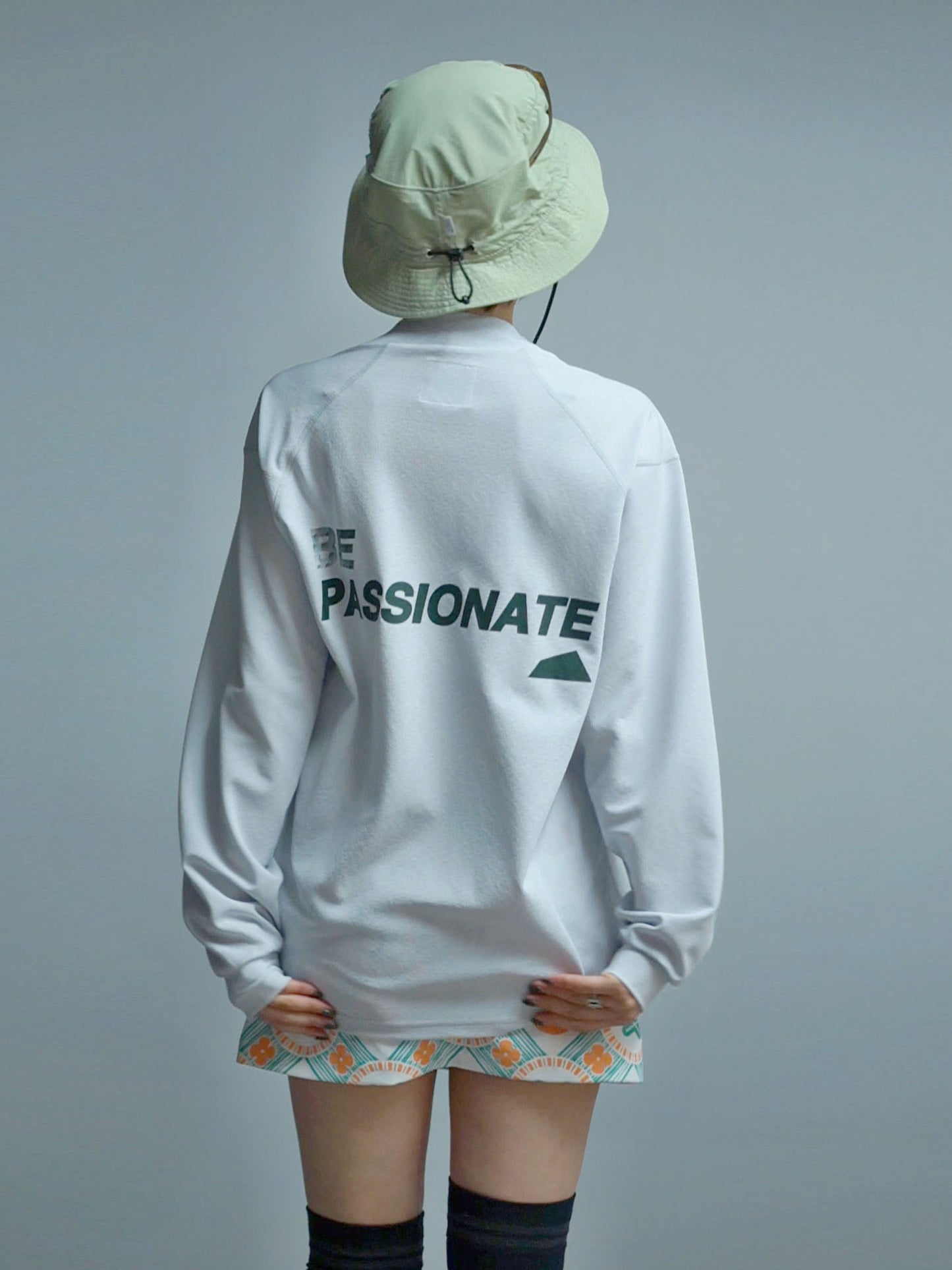 ［サルベージパブリックコレパ］マロオモックネック L/S  / Ice Grey