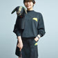 ［サルベージパブリックコレパ］マロオモックネック L/S  / Black