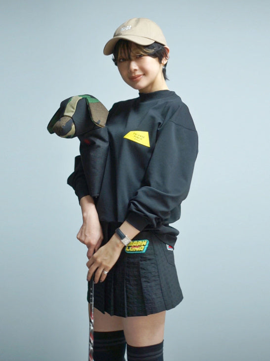 ［サルベージパブリックコレパ］マロオモックネック L/S  / Black