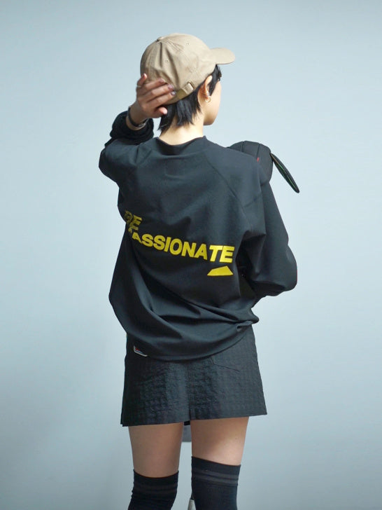 ［サルベージパブリックコレパ］マロオモックネック L/S  / Black