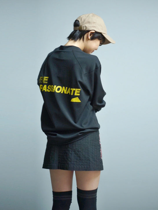 ［サルベージパブリックコレパ］マロオモックネック L/S  / Black