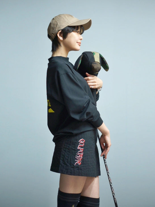 ［サルベージパブリックコレパ］マロオモックネック L/S  / Black