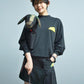 ［サルベージパブリックコレパ］マロオモックネック L/S  / Black