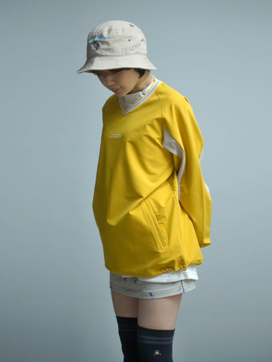 STORM FLEECE LS Pull Over Yellow