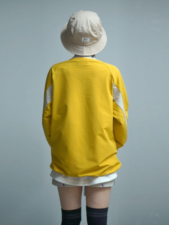 STORM FLEECE LS Pull Over Yellow