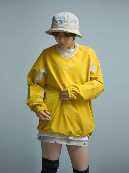STORM FLEECE LS Pull Over Yellow