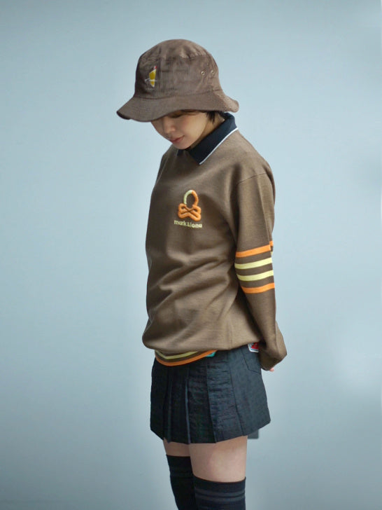 Quadro Silky Wool Sweater | MEN / LT.GREY