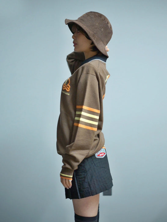 Quadro Silky Wool Sweater | MEN / LT.GREY