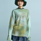 Eclipse Camo Cashmere Knit | MEN / KHAKI