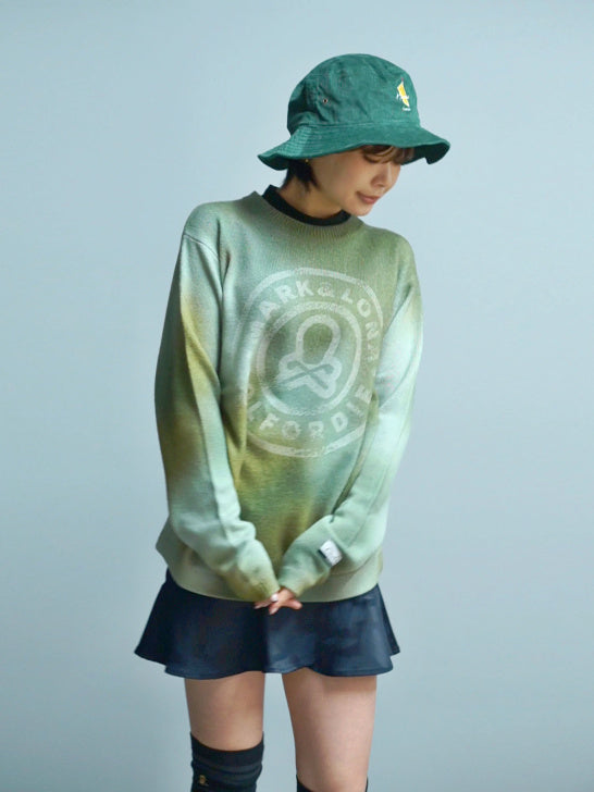 Eclipse Camo Cashmere Knit | MEN / KHAKI