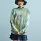 Eclipse Camo Cashmere Knit | MEN / ORANGE