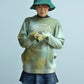 Eclipse Camo Cashmere Knit | MEN / KHAKI