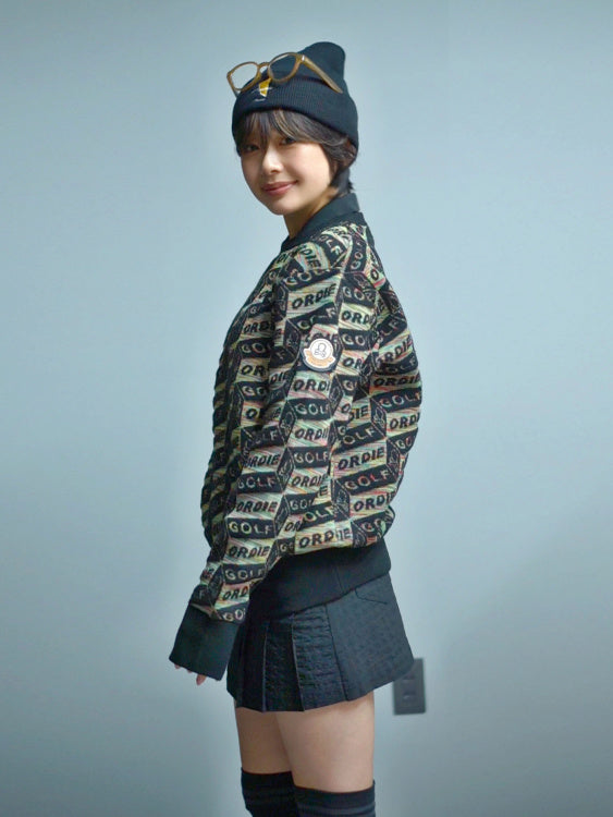 Dépêche Geometry Jacquard Knit | MEN / OFF.WHITE