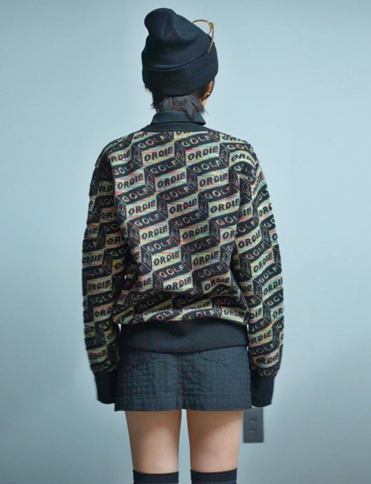 Dépêche Geometry Jacquard Knit | MEN / OFF.WHITE