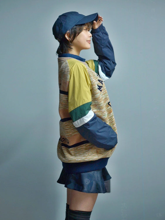 Synk Hybrid Pullover | MEN / BEIGE