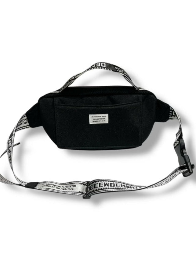 (DECEMBER MAY) Soft Mesh 2way Body bag/ UNISEX