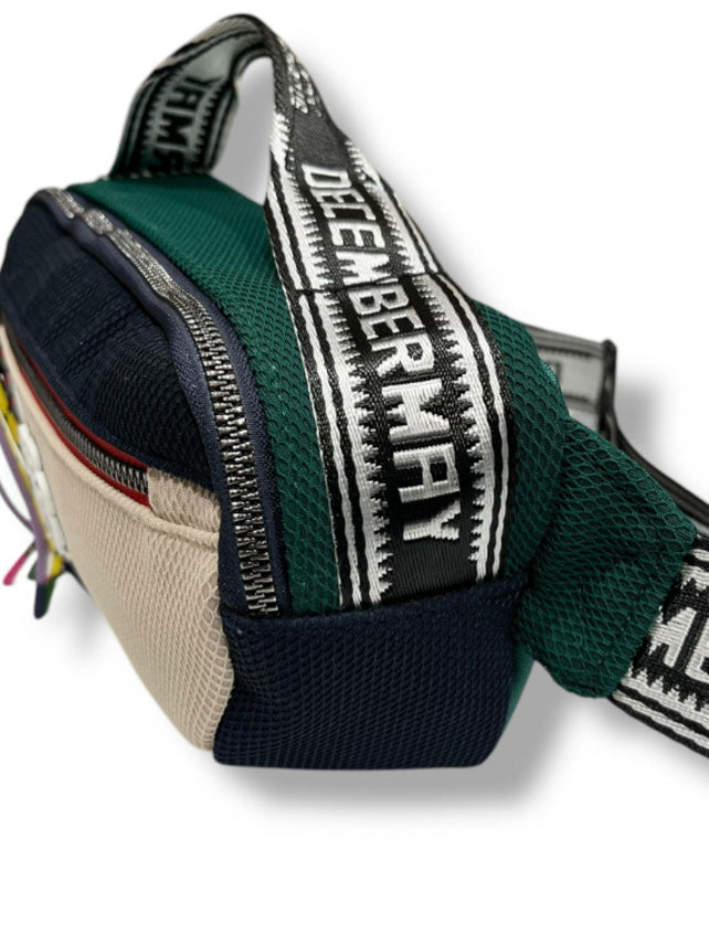 (DECEMBER MAY) Soft Mesh 2way Body bag/ UNISEX