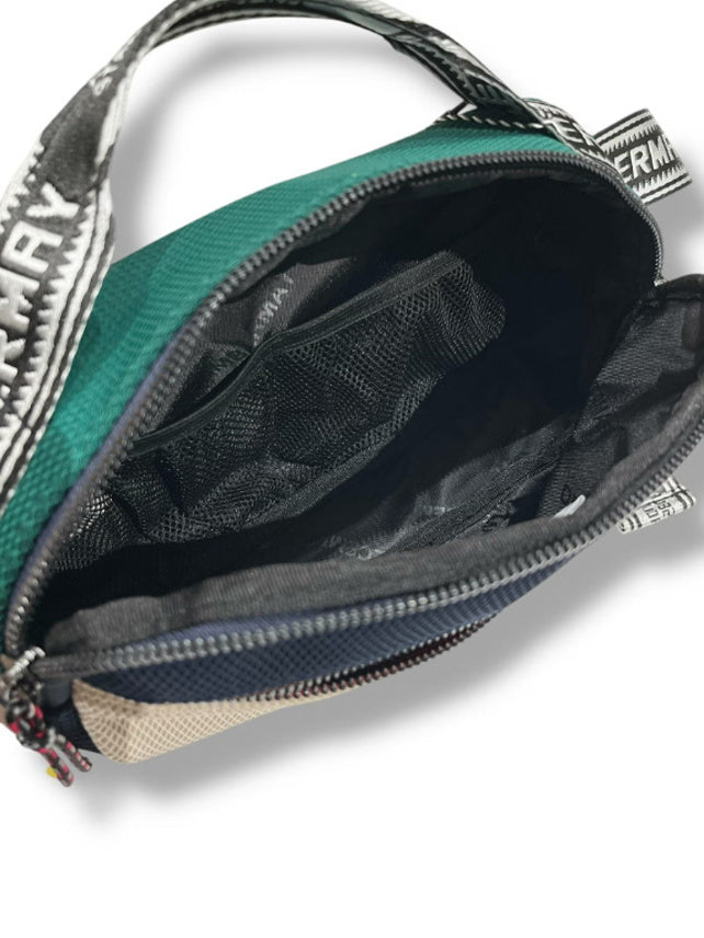 (DECEMBER MAY) Soft Mesh 2way Body bag/ UNISEX