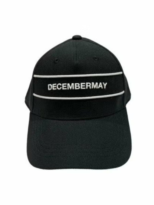 (DECEMBER MAY) Honeycomb Cap / UNISEX / BLACK