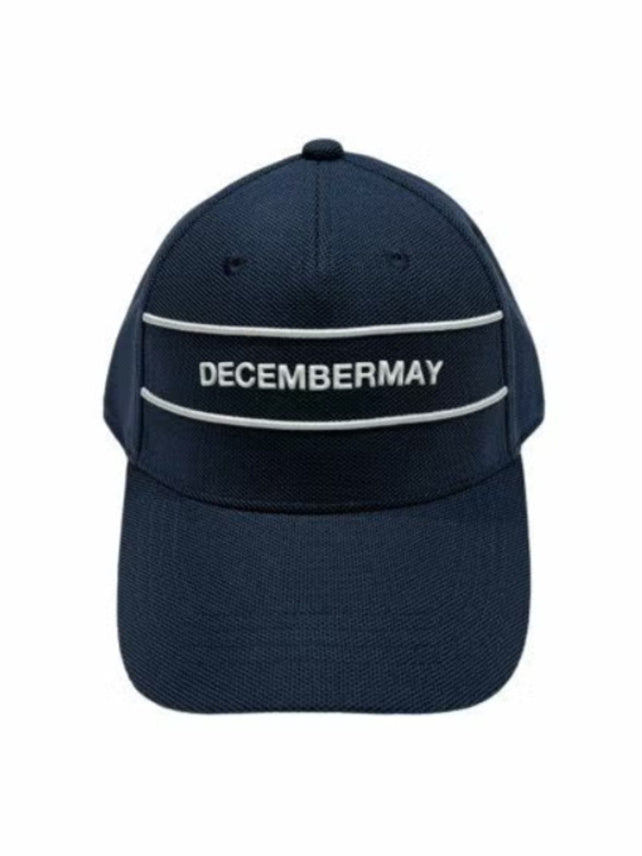 (DECEMBER MAY) Honeycomb Cap / UNISEX / NAVY