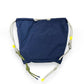 (DECEMBER MAY) 2WAY BIG Logo embroidery code bag / NAVY