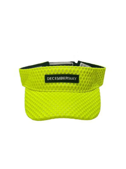 (DECEMBER MAY) Full mesh rogo Visor / UNISEX / YELLOW
