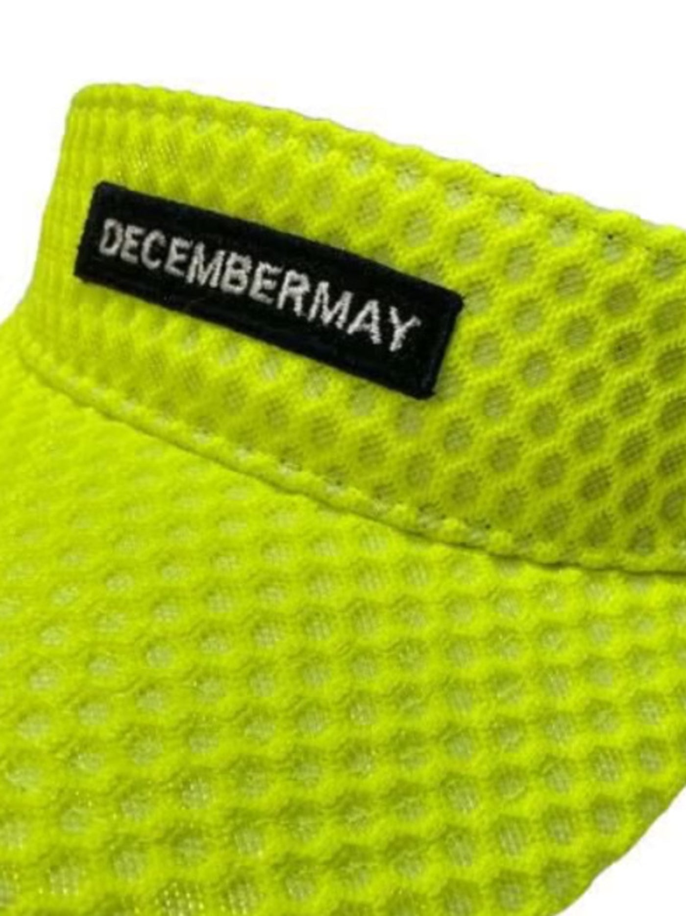 (DECEMBER MAY) Full mesh rogo Visor / UNISEX / YELLOW