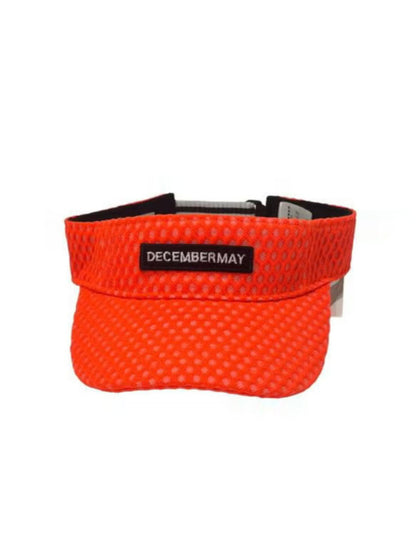(DECEMBER MAY) Full mesh rogo Visor / UNISEX / ORANGE