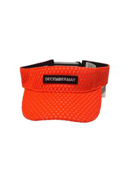 (DECEMBER MAY) Full mesh rogo Visor / UNISEX / ORANGE