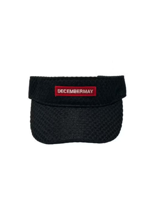 (DECEMBER MAY) Full mesh rogo Visor / UNISEX / BLACK