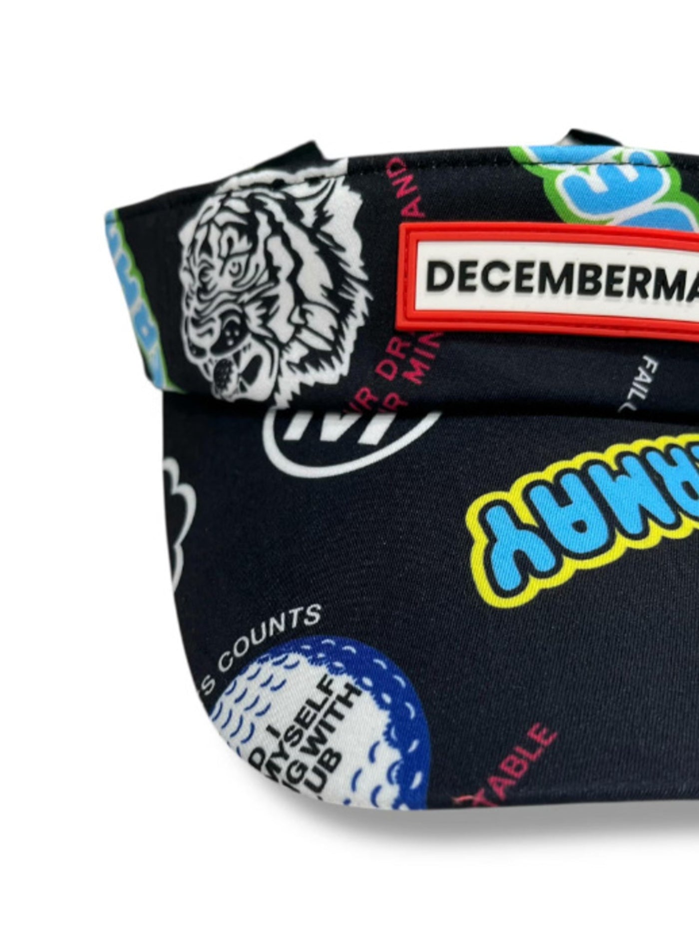 (DECEMBER MAY) Livelimix print visor / UNISEX