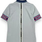 (DECEMBER MAY) Coolness Mesh mockneck / WOMEN  / GREY