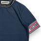 (DECEMBER MAY) Coolness Mesh mockneck / WOMEN  / NAVY