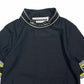 (DECEMBER MAY) Coolness Mesh mockneck / WOMEN  / BLACK
