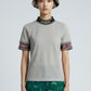 (DECEMBER MAY) Coolness Mesh mockneck / WOMEN  / CHARCOAL