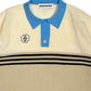 (DECEMBER MAY) Meshknit skipper polo / WOMEN  / BEIGE