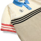 (DECEMBER MAY) Meshknit skipper polo / WOMEN  / BEIGE