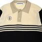 (DECEMBER MAY) Meshknit skipper polo / WOMEN  / BLACK