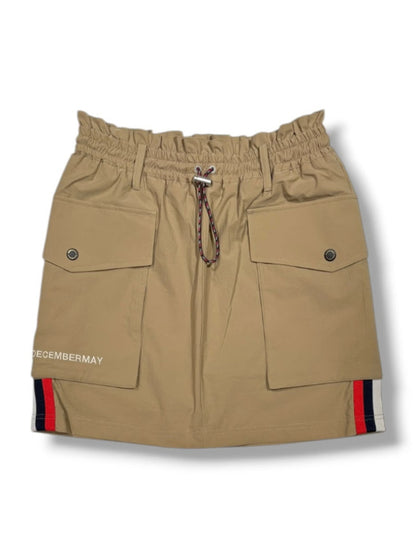 (DECEMBER MAY) Water repellent agile skirt / WOMEN  / BEIGE